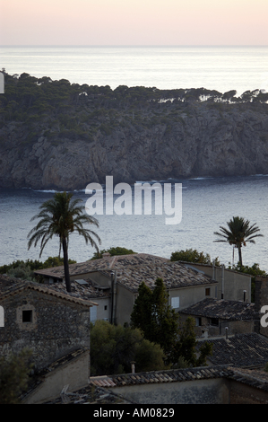 Deya Deia Dei Deia area Costa Nord Tramuntana Majorque Espagne Europe Méditerranée Banque D'Images