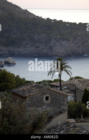 Deya Deia Dei Deia area Costa Nord Tramuntana Majorque Espagne Europe Méditerranée Banque D'Images