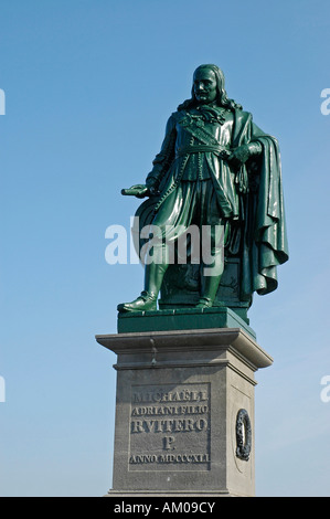 Mémorial de l'amiral Michiel de Ruyter, Vlissingen, la Zélande, la Hollande, les Pays-Bas Banque D'Images