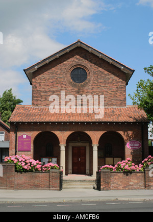 L'église de St chad à Cheadle village, Stockport, Cheshire Banque D'Images