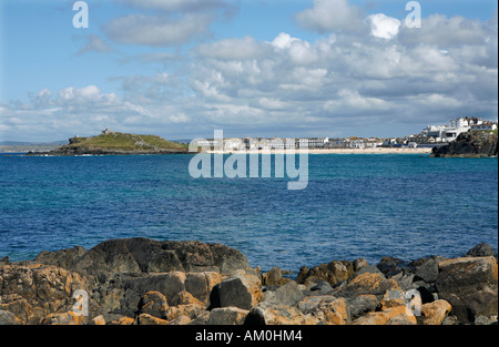 Porthmeor Beach St Ives Cornwall Banque D'Images