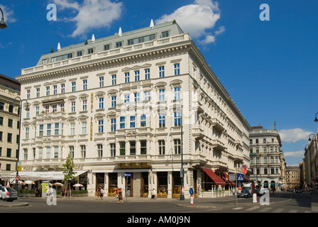 Cafe Mozart, l'hôtel Sacher, à Vienne, Autriche Banque D'Images