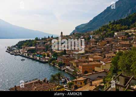 Limone sul Garda, Lac de Garde, Italie Banque D'Images