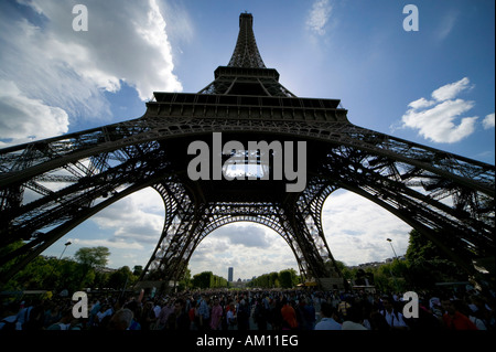 La Tour Eiffel, Paris, France Banque D'Images