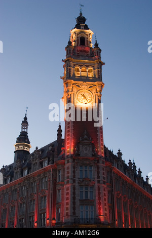 Chambre de Commerce Lille France Banque D'Images