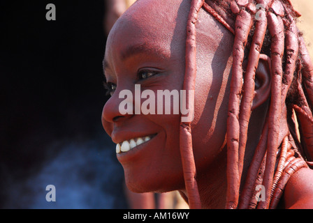 Les femmes Himba, Purros, Kaokoveld, Namibie Banque D'Images