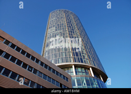 LVR tower (KoelnTriangle) dans le quartier de Deutz à Cologne, Rhénanie du Nord-Westphalie, Allemagne Banque D'Images