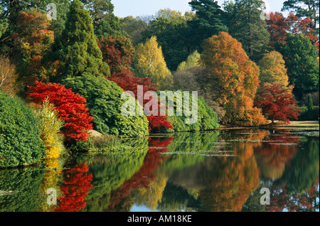 East Sussex ANGLETERRE Sheffield Park Banque D'Images