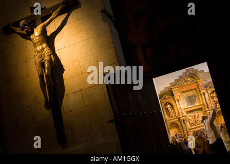 L'église Santa Maria la Mayor 12e siècle Valladolid TORO province Castille Leon region FRANCE Banque D'Images