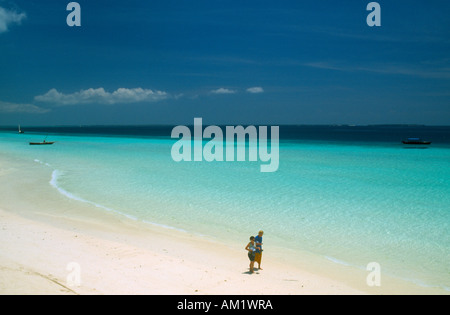 L'île de Zanzibar en Tanzanie Banque D'Images