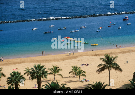 San Andres, Playa de Las Teresitas, Tenerife, Canaries, Espagne Banque D'Images