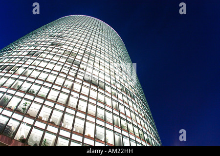 La Potsdamer Platz, la Deutsche Bahn Tower, Berlin, Allemagne Banque D'Images