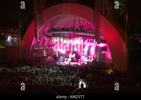 Sting concert au Hollywood Bowl, récemment rénové, en Californie Hollywood Banque D'Images