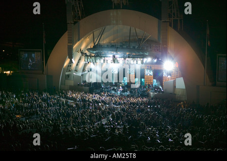 Sting concert au Hollywood Bowl, récemment rénové, en Californie Hollywood Banque D'Images