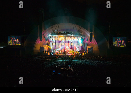 Sting concert au Hollywood Bowl, récemment rénové, en Californie Hollywood Banque D'Images