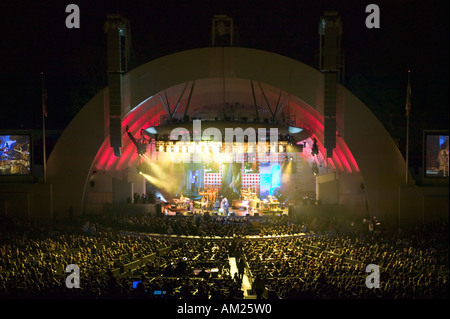 Sting concert au Hollywood Bowl, récemment rénové, en Californie Hollywood Banque D'Images