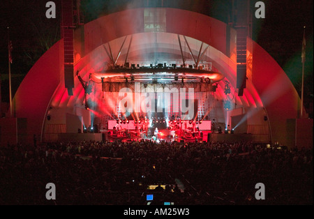 Sting concert au Hollywood Bowl, récemment rénové, en Californie Hollywood Banque D'Images