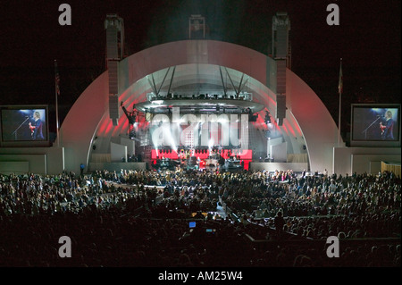 Sting concert au Hollywood Bowl, récemment rénové, en Californie Hollywood Banque D'Images