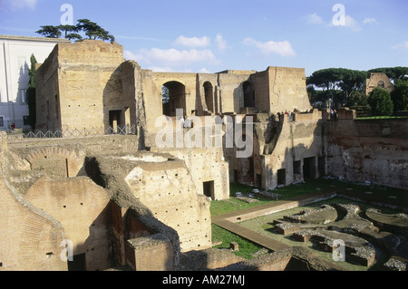 Géographie/voyage, Italie, Rome, le Mont Palatin, Domus Augustana (casa di Augusto), construction : 1er siècle, Additional-Rights Clearance-Info-Not-Available- Banque D'Images