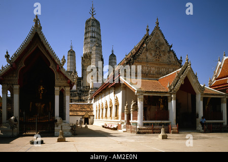 Géographie / voyages, Thaïlande, Phetchaburi, bâtiments, complexe du temple Wat Mahathat Worawihan (vue extérieure, Additional-Rights Clearance-Info-Not-Available- Banque D'Images