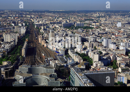 France, Paris, vue générale Banque D'Images