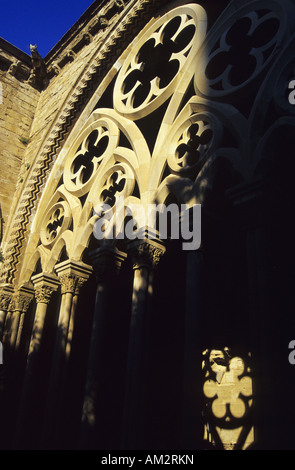 Cloître de la cathédrale Seu Vella LLEIDA Comunidad Autónoma de Cataluña Espagne Banque D'Images