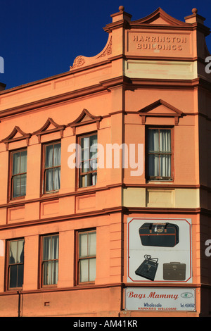 L'Afrique du Sud, Cape Town, Central District, Darling Street, Harrington façades des bâtiments Banque D'Images