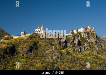 L'Italie, Trentino - Alto Adige, Province de Bolzano, Dolomites, Chiusa. Banque D'Images