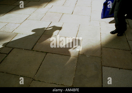 Dans l'attente de leur diplôme en cérémonie de l'université d'Oxford Banque D'Images