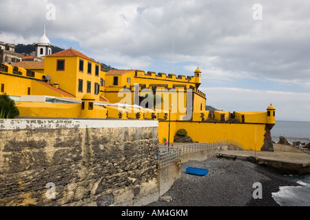 Forte de Sao Tiago, Funchal, Madère Banque D'Images