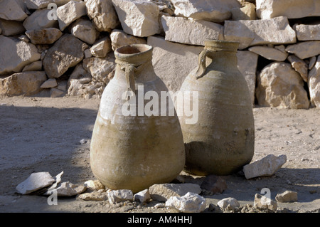 Des pots d'argile l'Egypte Afrique du Nord Banque D'Images