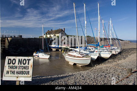 Porlock Weir Banque D'Images