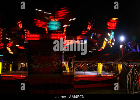 Parc d'Ride Bonfire Night Angleterre Surrey Epsom Banque D'Images