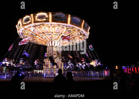 Parc d'Ride Bonfire Night Angleterre Surrey Epsom Banque D'Images