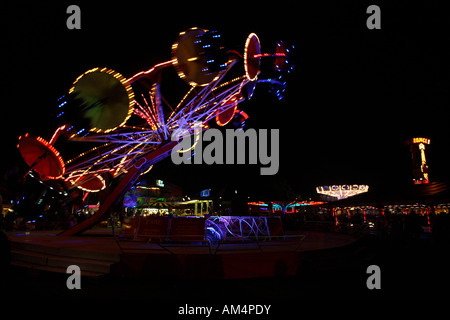 Parc d'Ride Bonfire Night Angleterre Surrey Epsom Banque D'Images