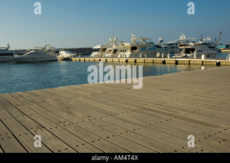 Port de plaisance de Beyrouth yacht club Banque D'Images