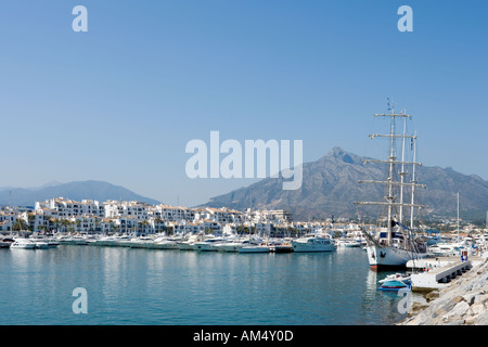 Puerto Banus Costa del Sol Andalousie Espagne Banque D'Images