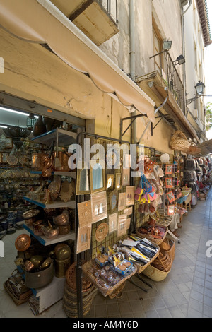 Boutiques de la Vieille Ville, Quartier Albaicin, Grenade, Andalousie, Espagne Banque D'Images