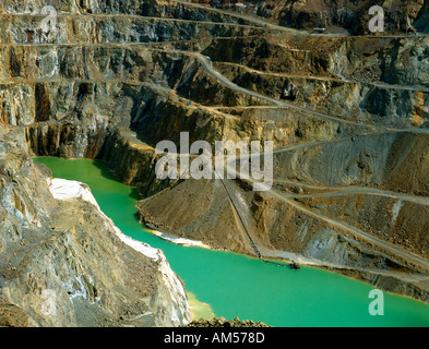 Copper Mine Mount Morgan Queensland Australie Banque D'Images