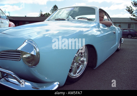 Lowrider Volkswagen Karmann Ghia Banque D'Images