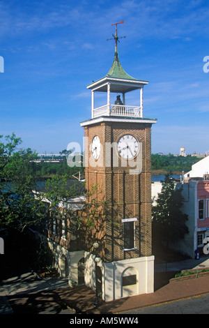 Le clocher de Musée du riz en front de mer historique de Georgetown SC Banque D'Images