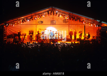 Octobre 1996 Curdimurka Australie du Sud Australie de l'Outback Curdimurka Ball la bande effectue Banque D'Images