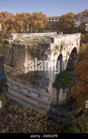 Ponte Rotto, Rome, Italie Banque D'Images