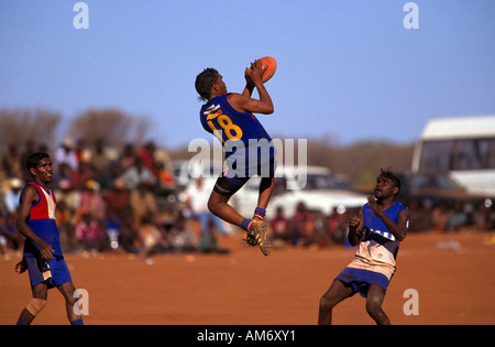 Aboriginal Sports carnival, outback Australie Banque D'Images