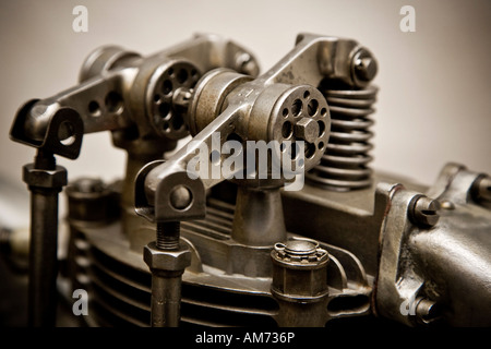 Le moteur radial close up Banque D'Images