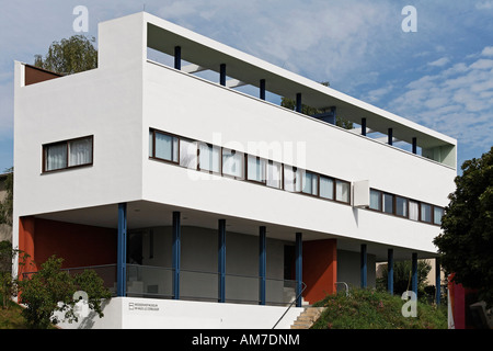 Musée Weissenhof à la maison Corbusier, conçue en 1927, Stuttgart, Bade-Wurtemberg, Allemagne Banque D'Images