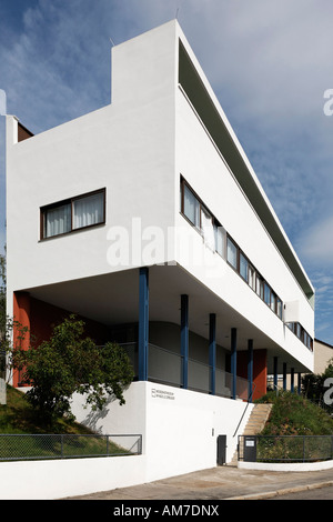 Musée Weissenhof à la maison Corbusier, conçue en 1927, Stuttgart, Bade-Wurtemberg, Allemagne Banque D'Images