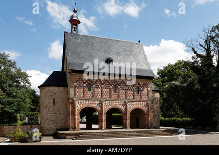 Monastère Lorsch, Rois Carolingiens hall, Hesse, Allemagne Banque D'Images