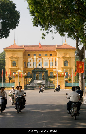 Palais présidentiel à Hanoi Vietnam Banque D'Images
