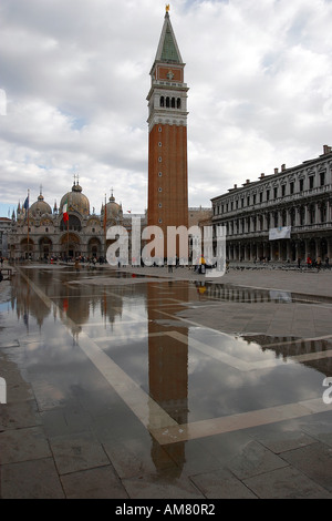 Venise, San Markus Plaza, Italie Banque D'Images